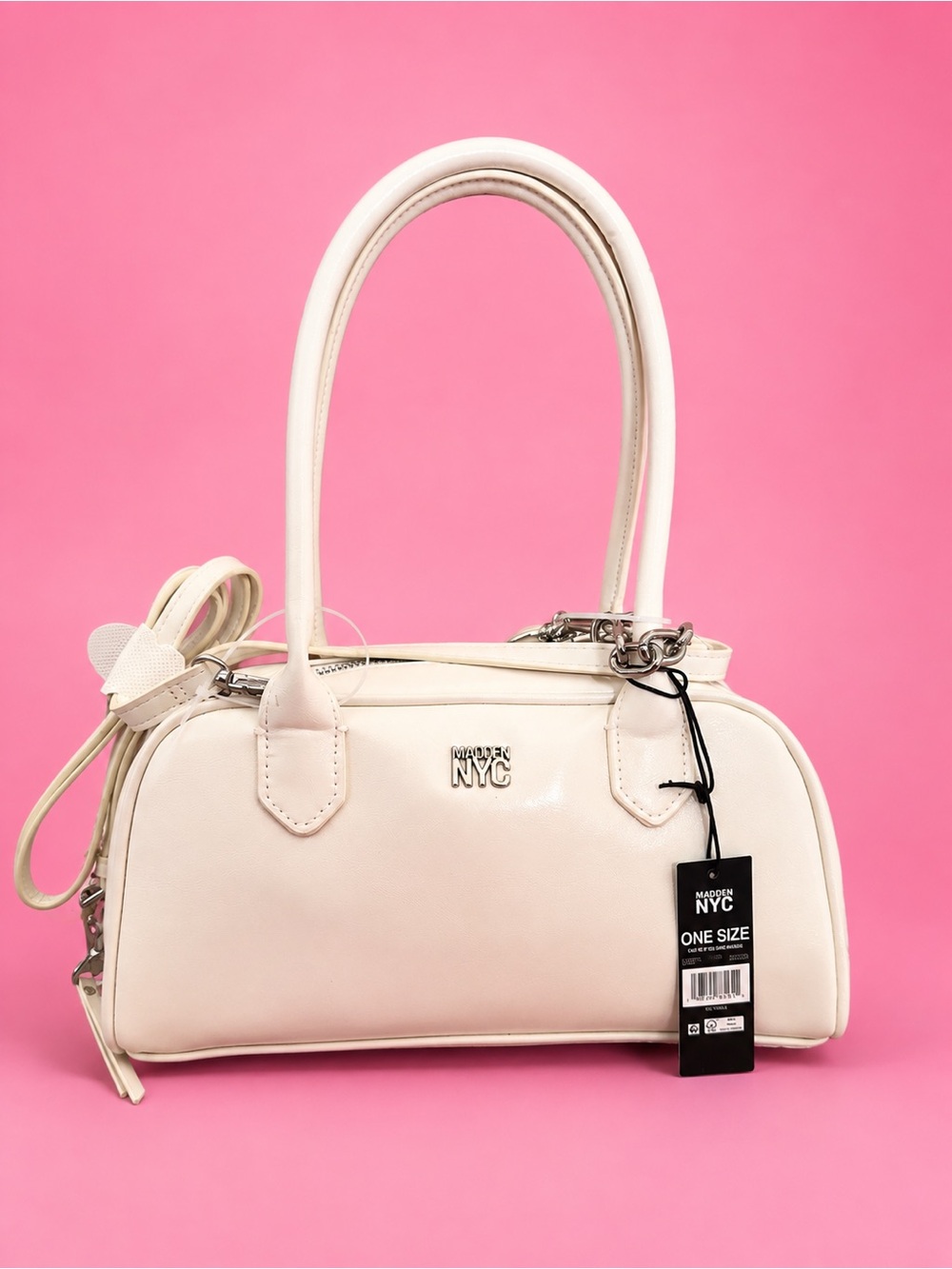 & Other Stories Cream Dome Satchel